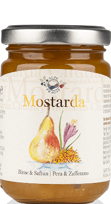 Alpe Pragas Birne und Safran Mostarda 160g