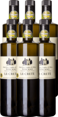 Olio Extra Vergine Toscano Le Crete 6x 750ml