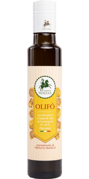 Olifò Extra Natives Olivenöl mit Weißem Trüffel-Aroma Oleificio Mallia