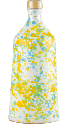Olio Extra Vergine di Oliva Fruttato Medio Keramikflasche Schizzo Multicolor Lamantea 500ml