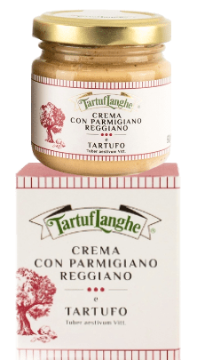 Creme mit Parmigiano Reggiano DOP und Trüffel Tartuflanghe