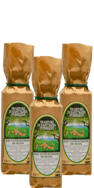 Frantoio di Sant'Agata Buon Frutto Olio Oliva Extra Vergine 3x100ml