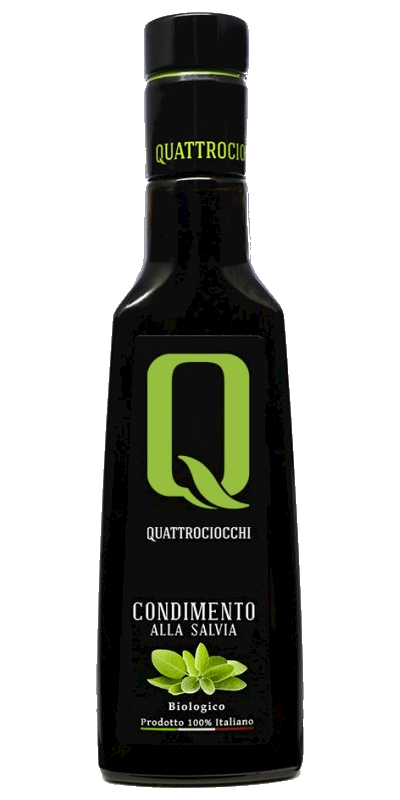 Quattrociocchi Condimento a base di Olio Extra Vergine con Salvia